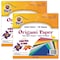 Creativity Street Origami Paper, Assorted Colors, 9in x 9in, PK80 P0072200 - alternate 1
